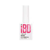 ibd Magnetic Gel Infinite bottle, fiery red magnetic gel in a crisp white LED/UV bottle.